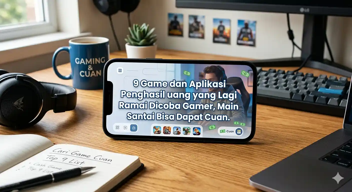 9 Game dan Aplikasi Penghasil uang yang Lagi Ramai Dicoba Gamer, Main Santai Bisa Dapat Cuan